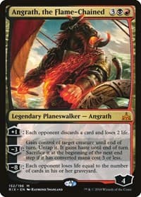 Angrath, the Flame-Chained - Rivals of Ixalan - Magic: The Gathering card