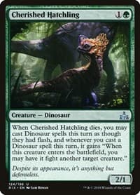 Cherished Hatchling - Rivals of Ixalan - Magic: The Gathering card