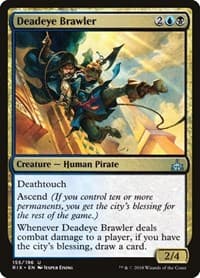 Deadeye Brawler - Rivals of Ixalan - Magic: The Gathering card