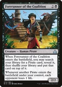Forerunner of the Coalition - Rivals of Ixalan - Magic: The Gathering card
