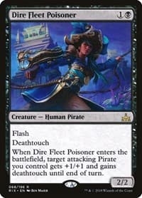 Dire Fleet Poisoner - Rivals of Ixalan - Magic: The Gathering card