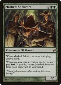 Masked Admirers - Lorwyn - Magic: The Gathering card