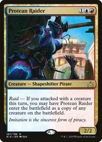 Protean Raider - Rivals of Ixalan - Magic: The Gathering card