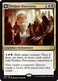 Profane Procession - Rivals of Ixalan - Magic: The Gathering card