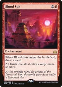 Blood Sun - Rivals of Ixalan - Magic: The Gathering card