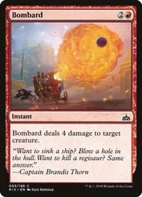 Bombard - Rivals of Ixalan - Magic: The Gathering card