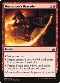 Buccaneer's Bravado - Rivals of Ixalan - Magic: The Gathering card