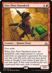 Dire Fleet Daredevil - Rivals of Ixalan - Magic: The Gathering card