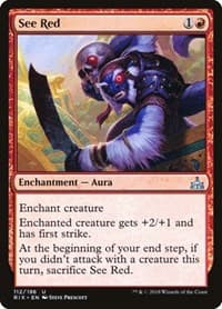 See Red - Rivals of Ixalan - Magic: The Gathering card