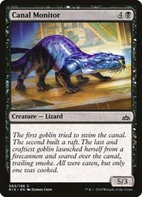 Canal Monitor - Rivals of Ixalan - Magic: The Gathering card