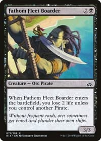 Fathom Fleet Boarder - Rivals of Ixalan - Magic: The Gathering card