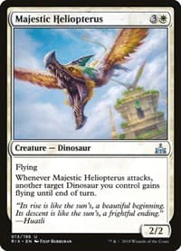 Majestic Heliopterus - Rivals of Ixalan - Magic: The Gathering card