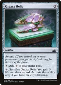 Orazca Relic - Rivals of Ixalan - Magic: The Gathering card