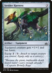 Strider Harness - Rivals of Ixalan - Magic: The Gathering card