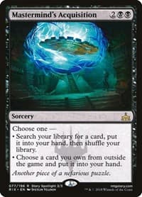 Mastermind's Acquisition - Rivals of Ixalan - Magic: The Gathering card