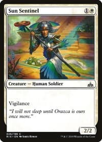 Sun Sentinel - Rivals of Ixalan - Magic: The Gathering card