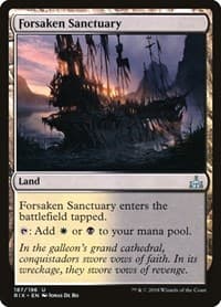 Forsaken Sanctuary - Rivals of Ixalan - Magic: The Gathering card
