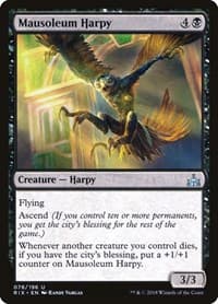 Mausoleum Harpy - Rivals of Ixalan - Magic: The Gathering card