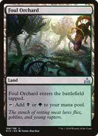 Foul Orchard - Rivals of Ixalan - Magic: The Gathering card