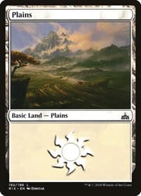Plains - Rivals of Ixalan - Magic: The Gathering card