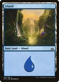 Island - Rivals of Ixalan - Magic: The Gathering card