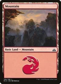 Mountain - Rivals of Ixalan - Magic: The Gathering card