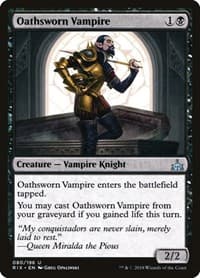 Oathsworn Vampire - Rivals of Ixalan - Magic: The Gathering card