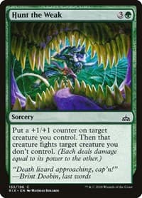 Hunt the Weak - Rivals of Ixalan - Magic: The Gathering card