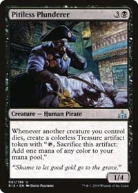 Pitiless Plunderer - Rivals of Ixalan - Magic: The Gathering card