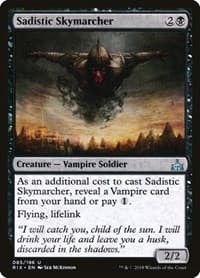 Sadistic Skymarcher - Rivals of Ixalan - Magic: The Gathering card
