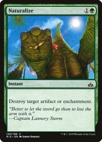 Naturalize - Rivals of Ixalan - Magic: The Gathering card