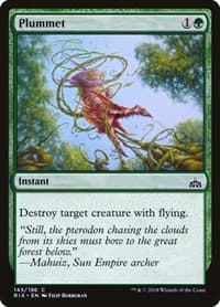 Plummet - Rivals of Ixalan - Magic: The Gathering card