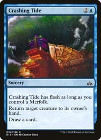Crashing Tide - Rivals of Ixalan - Magic: The Gathering card