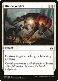 Divine Verdict - Rivals of Ixalan - Magic: The Gathering card