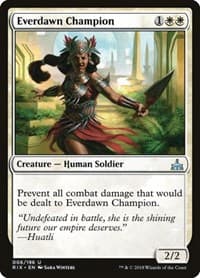 Everdawn Champion - Rivals of Ixalan - Magic: The Gathering card