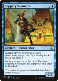 Slippery Scoundrel - Rivals of Ixalan - Magic: The Gathering card