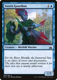 Sworn Guardian - Rivals of Ixalan - Magic: The Gathering card