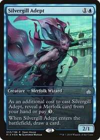 Silvergill Adept - Open House Promos - Magic: The Gathering card