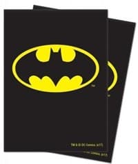 Justice League: Batman Standard Deck Protector Sleeve (65-Pack) - Ultra Pro Card Sleeves - Card Sleeves card