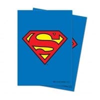 Justice League: Superman Standard Deck Protector Sleeve (65-Pack) - Ultra Pro Card Sleeves - Card Sleeves card