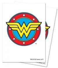 Justice League: Wonder Woman Standard Deck Protector Sleeve (65-Pack) - Ultra Pro Card Sleeves - Card Sleeves card