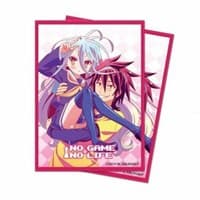 No Game No Life Sora & Shiro Standard Deck Protector Sleeve (65-Pack) - Ultra Pro Card Sleeves - Card Sleeves card