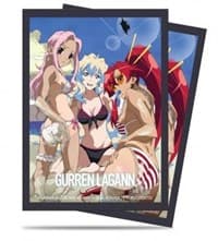Gurren Lagann Beach Standard Deck Protector Sleeve (65-Pack) - Ultra Pro Card Sleeves - Card Sleeves card