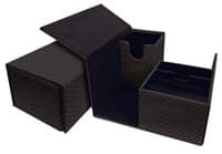 Elder Dragon Vault - Black - Legion Premium Supplies Deck Boxes - Deck Boxes card