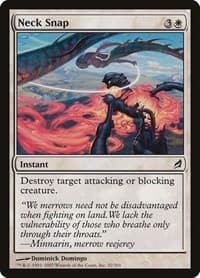 Neck Snap - Lorwyn - Magic: The Gathering card
