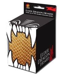 Elder Dragon Hoard - Gold - Legion Premium Supplies Deck Boxes - Deck Boxes card