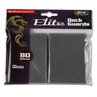 Elite Deck Guards - Glossy Standard - Cool Gray (80-Pack) - BCW Card Sleeves - Card Sleeves card