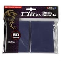 Elite Deck Guards - Matte Standard - Blue (80-Pack) - BCW Card Sleeves - Card Sleeves card