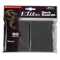 Elite Deck Guards - Matte Standard - Cool Gray (80-Pack) - BCW Card Sleeves - Card Sleeves card