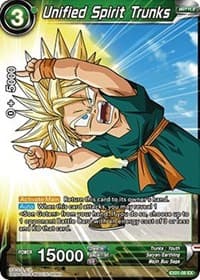 Unified Spirit Trunks - Expansion Deck Box Set 01: Mighty Heroes - Dragon Ball Super: Masters card